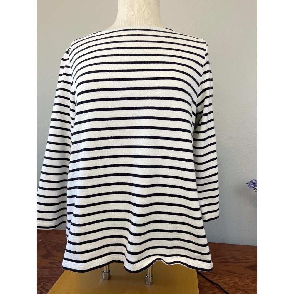 Lands'End Large Crewneck Sweater Shirt 100% Baumwo